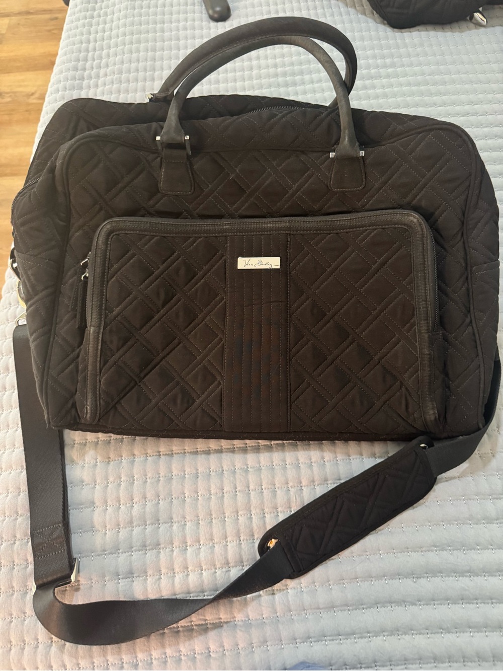 Vera Bradley black weekender